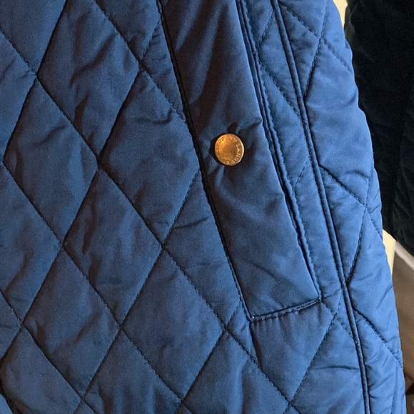 Girls Lands End Quilted Barn Jacket size Med (10-12) - Picture 3 of 7